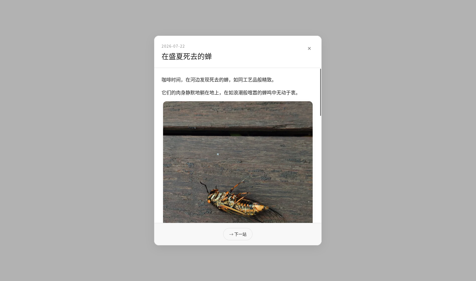 事件卡片